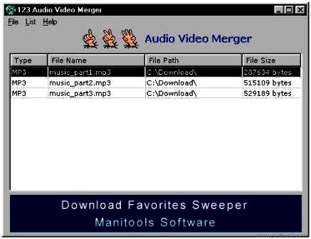 123 Audio Video Merger 1.00