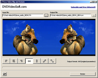 Software para reflejar y girar videos para Windows